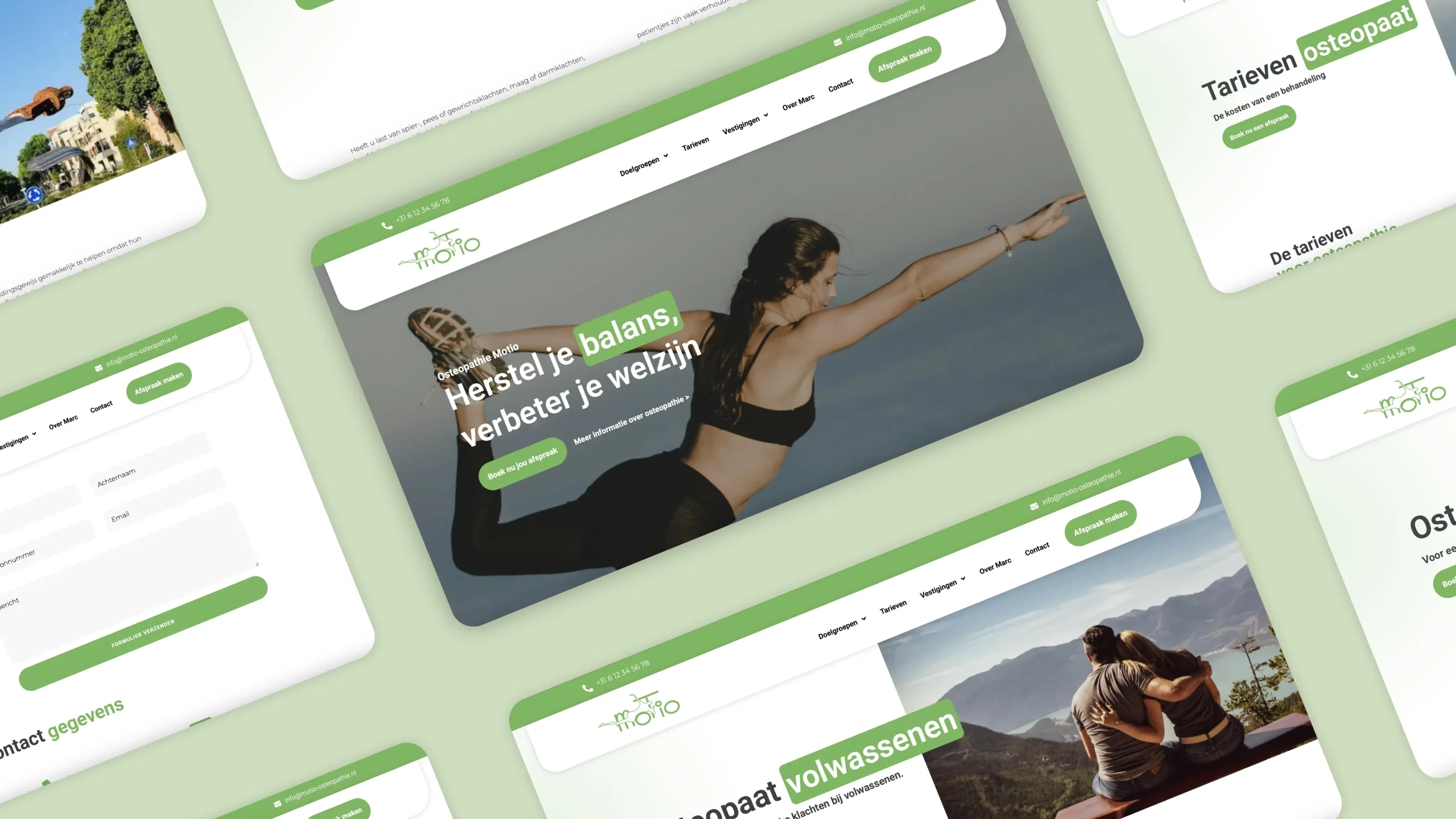 Website ontwikkeling Motio