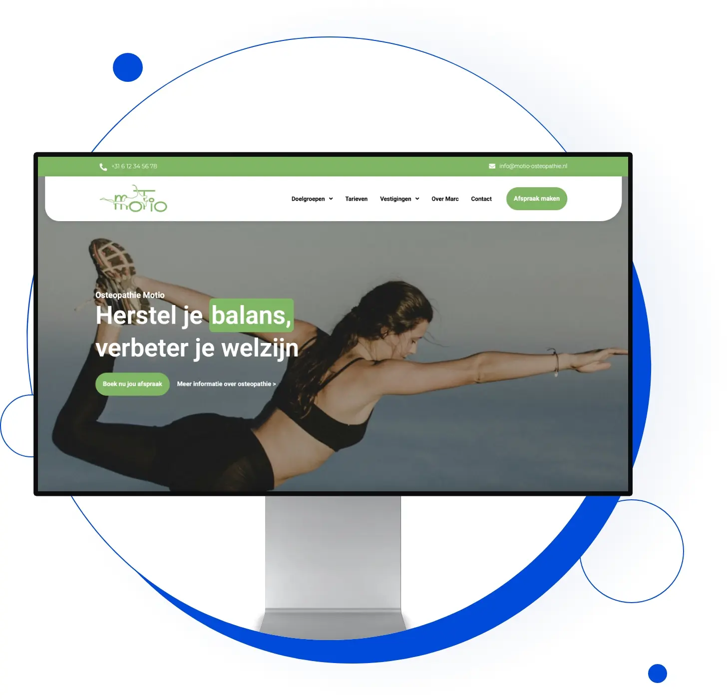 Website ontwikkeling Motio