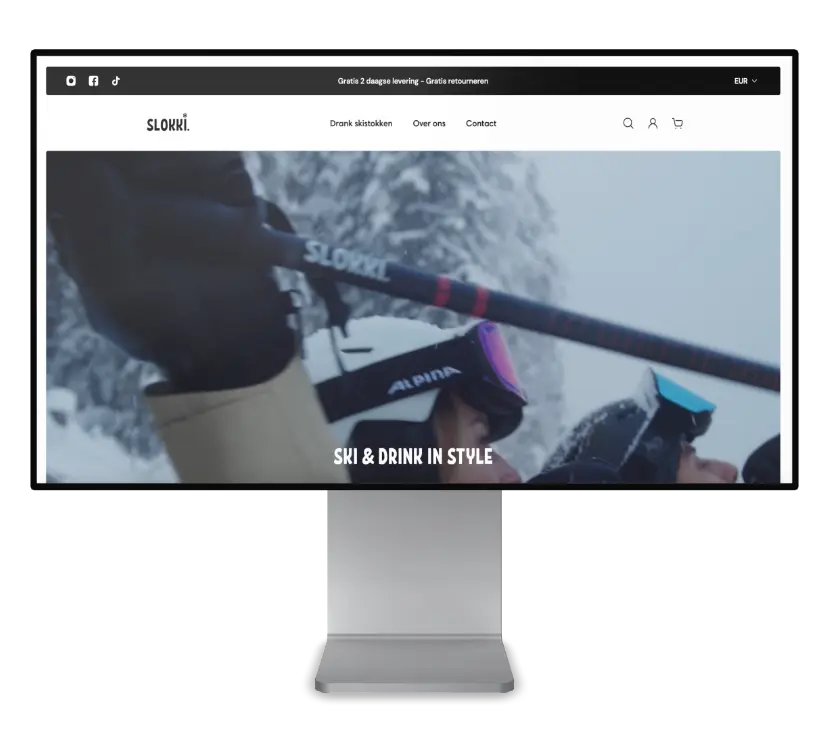 Website laten maken eindhoven voor Slokki