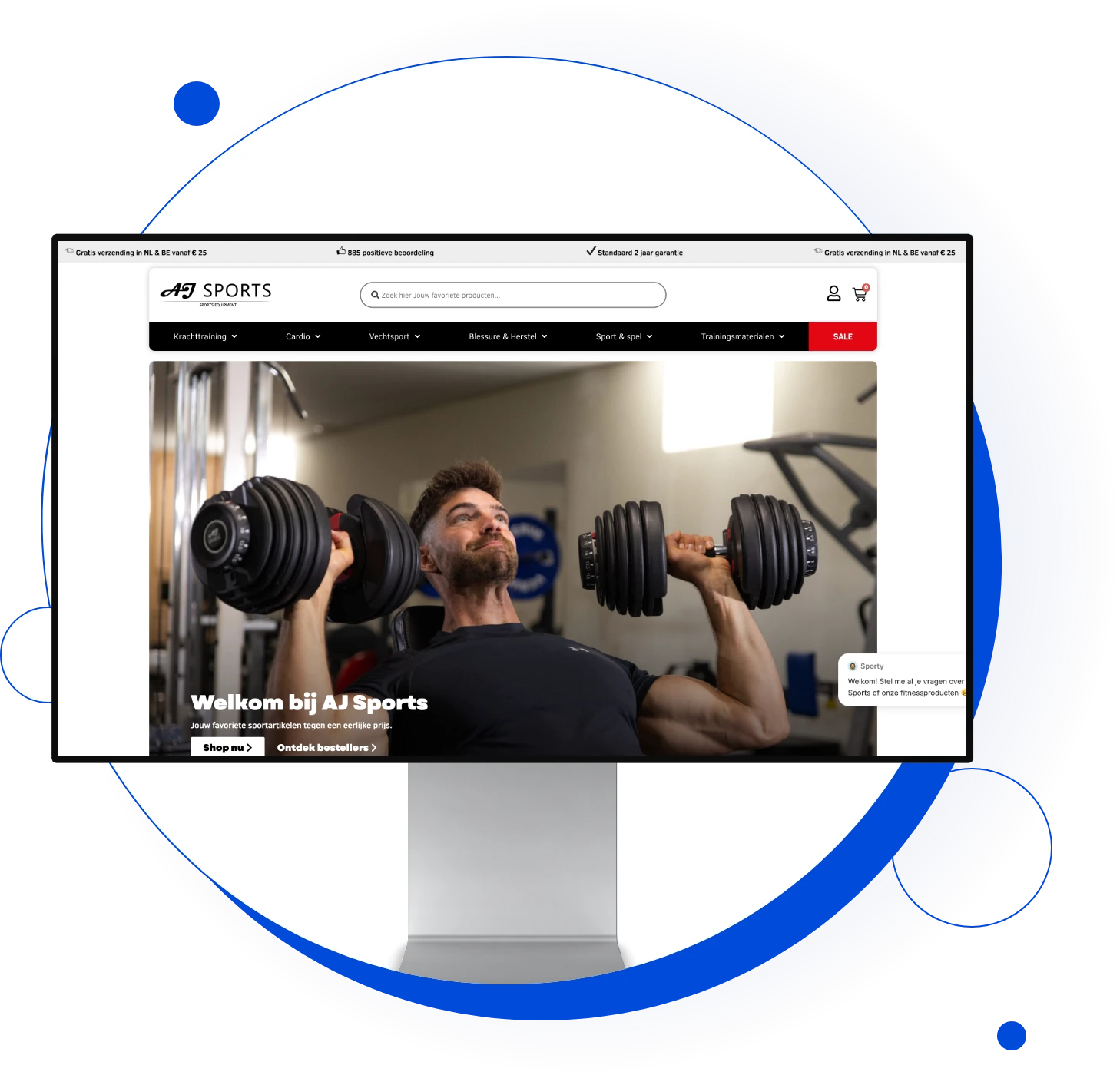 Website laten maken aj-sports